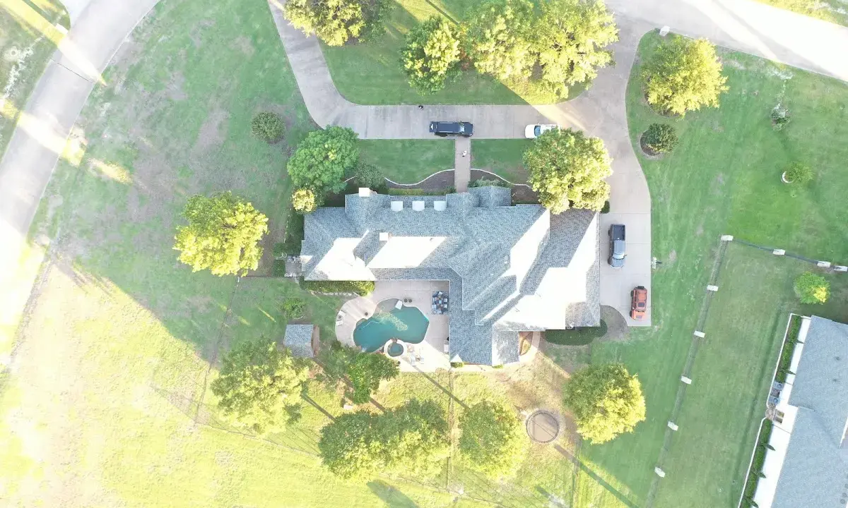 New shingle roof installation on a home in Olympia Heights